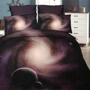 3D povlečení GALAXIE 2, 1x140x200cm, 1x70x90cm