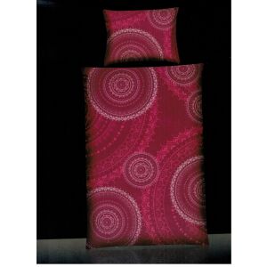 Bavlněný satén ELVÍRA vínová