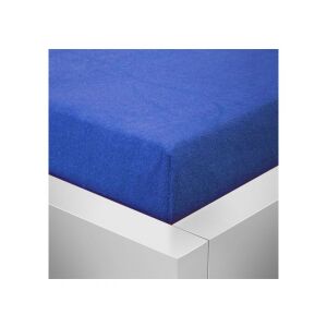 Prostěradlo froté modré  Exclusive 190g/m2 90x200 cm
