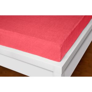 Froté prostěradlo Exclusive červené 220x200 cm