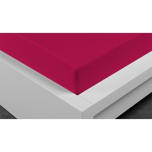 Prostěradlo Jersey  vínové LUXUS  90 x 200 cm