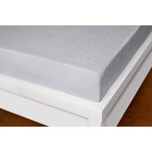 Prostěradlo froté světle šedé Exclusive  190g/m2 90x200 cm