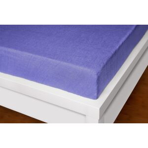 Prostěradlo froté fialové Exclusive 190g/m2 90 x 200 cm