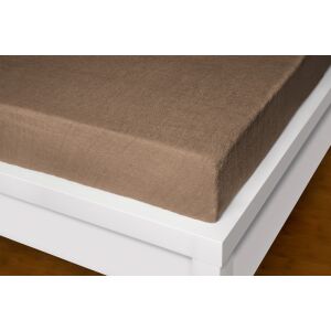 Prostěradlo froté  hnědé Exclusive 190g/m2 90 x 200 cm