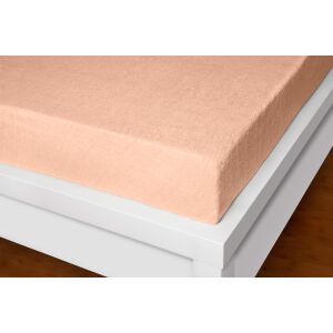 Prostěradlo froté lososové Exclusive  190g/m2 90 x 200 cm