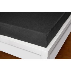 Prostěradlo froté černé Exclusive 190g/m2 90 x 200 cm