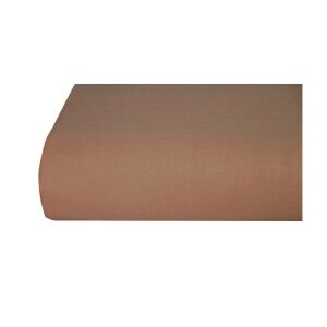 Bavlněné prostěradlo klasické  140x225 cm hnědé