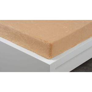 Prostěradlo mikroflanel béžové 200x220 cm