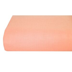Bavlněné prostěradlo klasické  140x225 cm lososové