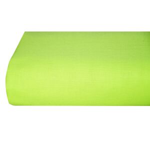 Bavlněné prostěradlo zelené 140x225 cm
