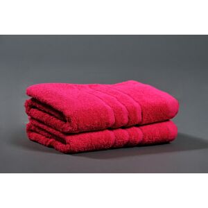 Plážová froté osuška Komfort - purpurová 100x180 cm