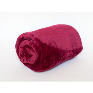 Deka mikroflanel vínová 150x200 cm