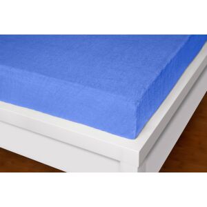 Froté prostěradlo Exclusive modré 220x200 cm
