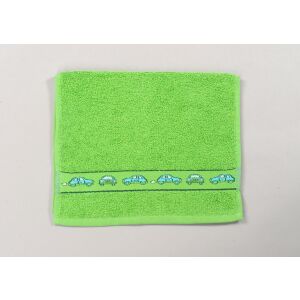Dětský froté ručník  - zelený 30x50 cm