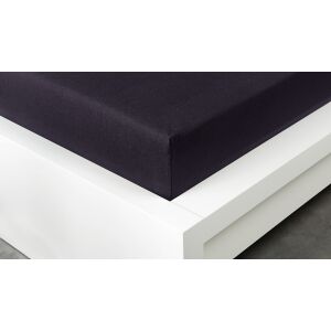Prodloužené jersey prostěradlo černé 220x200 cm