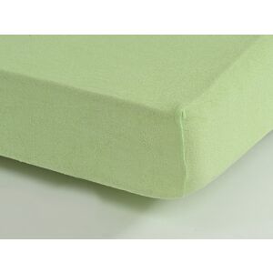 Dětské prostěradlo froté zelené 60x120 cm