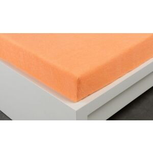 Froté prostěradlo  Exclusive meruňkové 180x200 cm