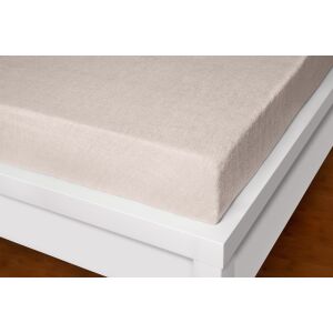 Froté prostěradlo Exclusive světle béžové 180 x 200cm