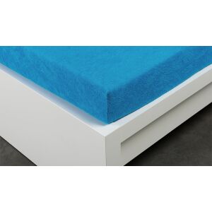 Froté prostěradlo tmavě modré LUXUS 180x200cm