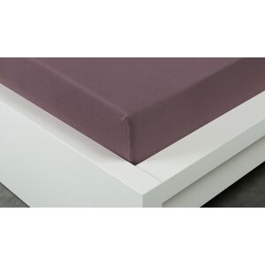 Prodloužené jersey prostěradlo tmavě hnědé 220x200 cm