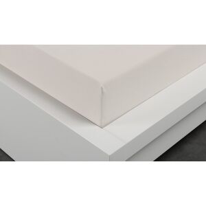 Jersey prostěradlo  světle béžové 160x200 cm