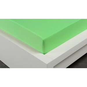 Prostěradlo Jersey  světle zelené  180 x 200 cm