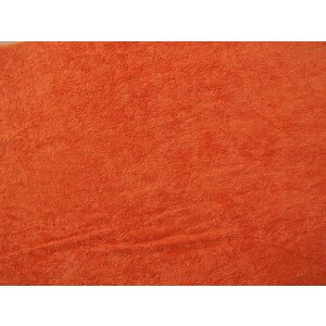 Dětské prostěradlo froté oranžové 60x120 cm