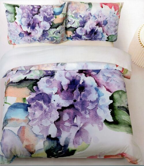 Francouzské povlečení NORMA modrá,1x 200x220 cm, 2x70x90cm