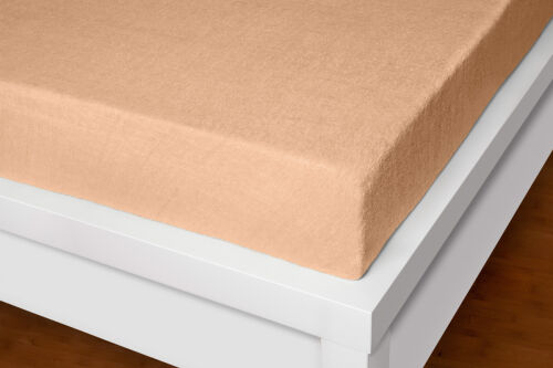 Prostěradlo froté tmavě béžové Exclusive 190g/m2 90x200 cm