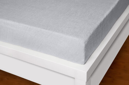 Prostěradlo froté světle šedé Exclusive  190g/m2 90x200 cm