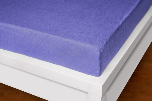 Prostěradlo froté fialové Exclusive 190g/m2 90 x 200 cm