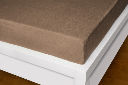 Prostěradlo froté  hnědé Exclusive 190g/m2 90 x 200 cm