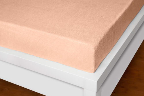 Prostěradlo froté lososové Exclusive  190g/m2 90 x 200 cm