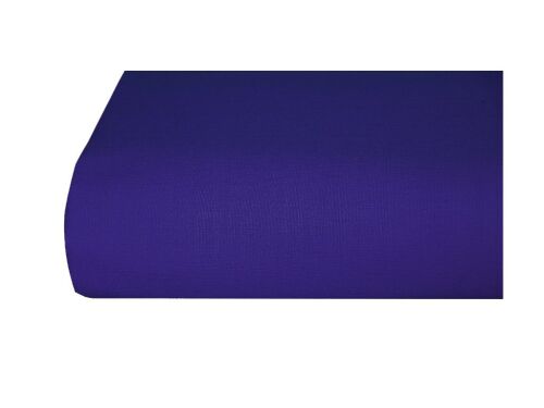 Bavlněné prostěradlo klasické  140x225 cm modré tmavě