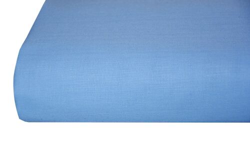 Bavlněné prostěradlo klasické 140x225 cm modré