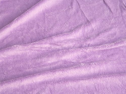 Prostěradlo mikroflanel světle fialové  180x200 cm