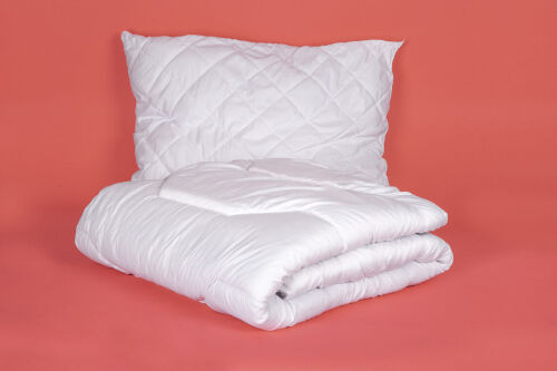 Prošívaná přikrývka a polštář Ekonomy 140x200 cm+70x90 cm