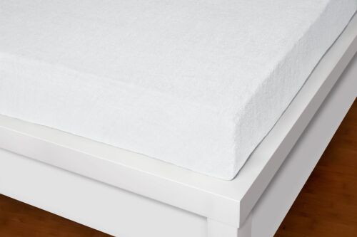 Froté prostěradlo  bílé 220x200 cm