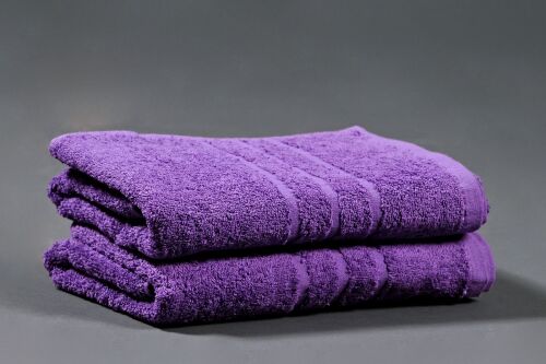 Plážová froté osuška Komfort - fialová 100x180 cm