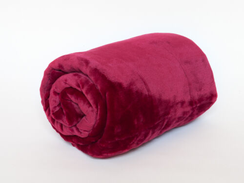 Deka mikroflanel vínová 150x200 cm