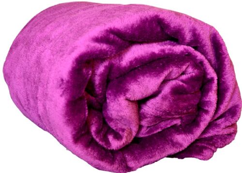 Deka mikroflanel fialová 150x200 cm