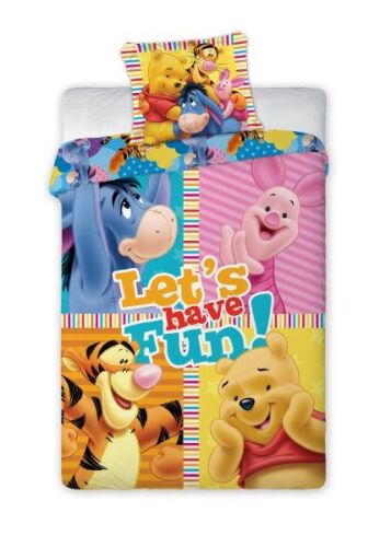 Dětské povlečení Medvídek Pú 039