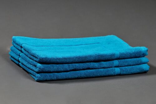 Koupelnová froté předložka 50 x70 cm 750 g/m2 azurová modrá