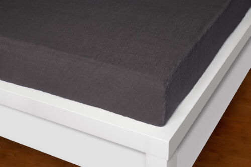 Froté prostěradlo  Exclusive černé 220x200 cm