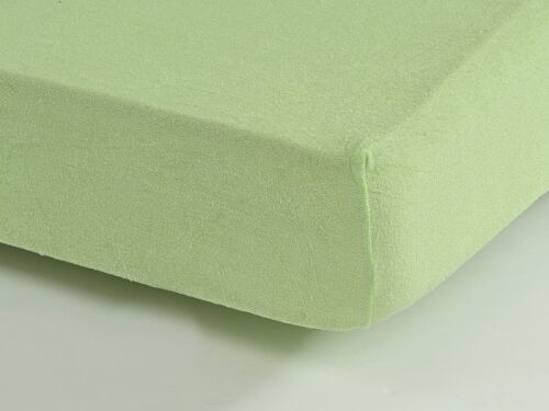 Dětské prostěradlo froté zelené 60x120 cm