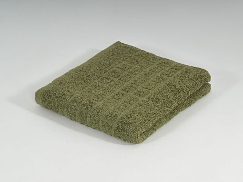 SOFT Ručník 50 x 100 cm OLIVE GREEN olivově zelený