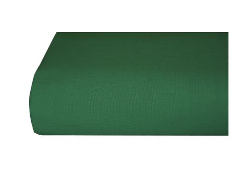 Bavlněné prostěradlo klasické  140x225 cm zelené tmavě