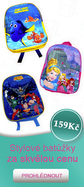 Skvělé batůžky za skvělou cenu. PROHLÉDNOUT